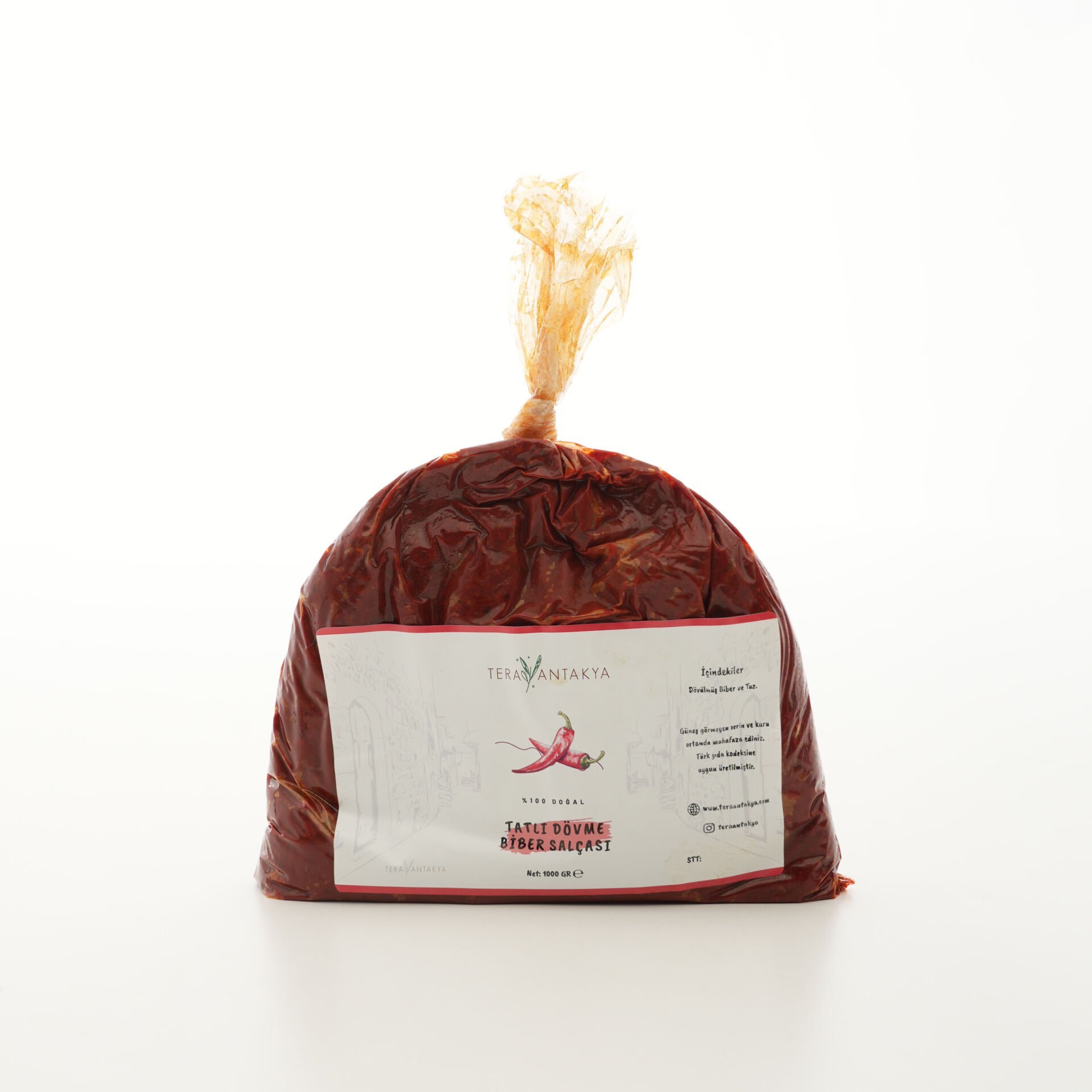 Tatlı Dövme Biber Salçası 1000 Gr