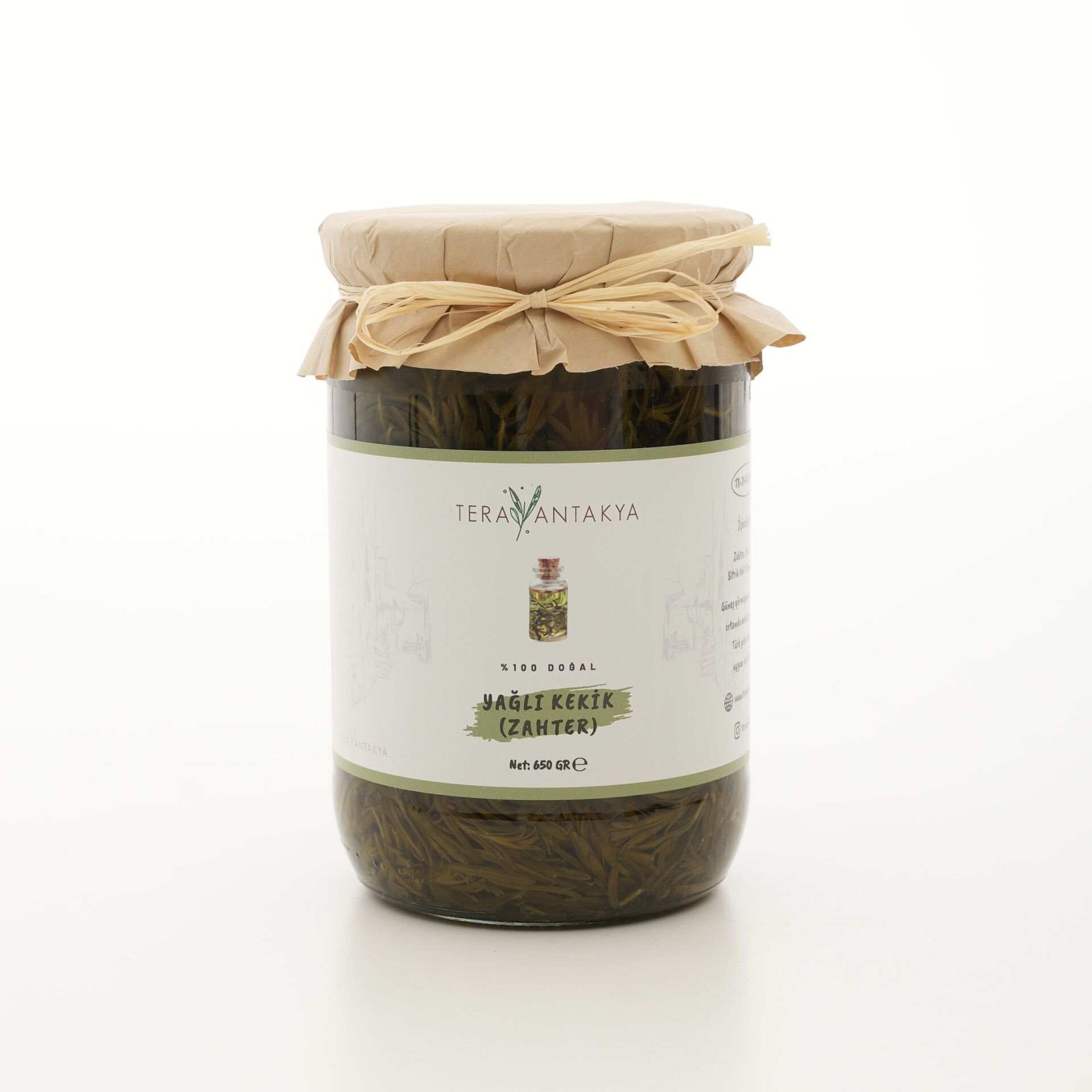 Yağlı Kekik (Zahter) 650 Gr